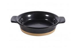 Igneous Black Individual Dish
